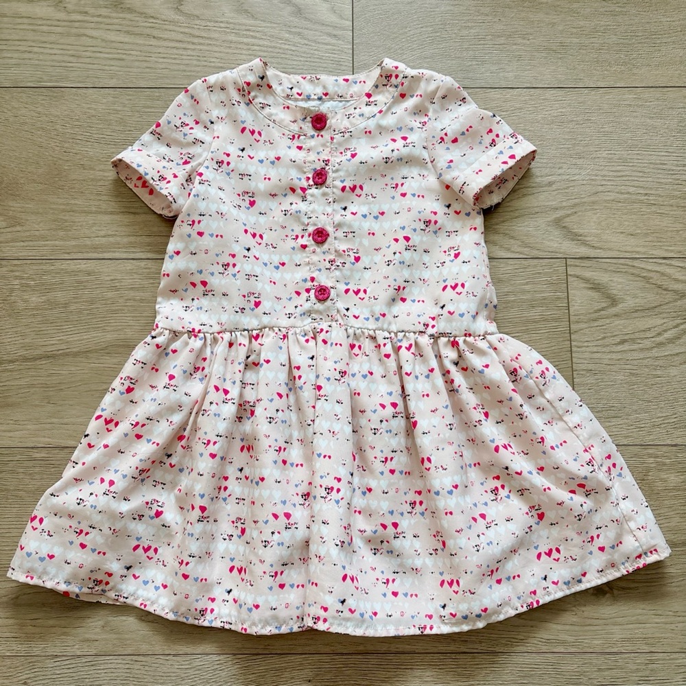 Nordstrom PIPPA & JULIE girls short sleeve summer dress
